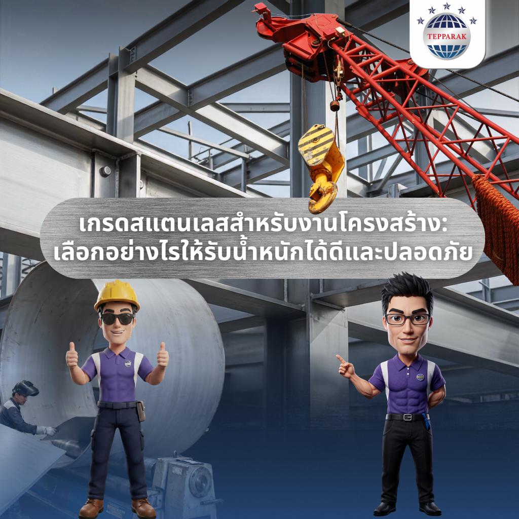 เกรดสแตนเลสสำหรับงานโครงสร้าง: เลือกอย่างไรให้รับน้ำหนักได้ดีและปลอดภัย